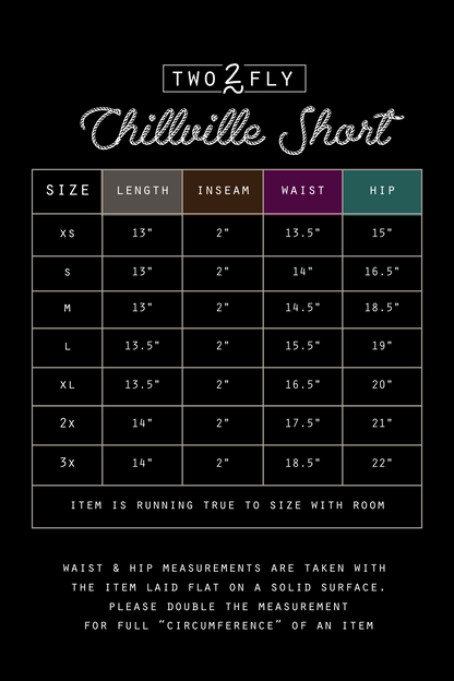 CHILLVILLE SHORTS *MIDNIGHT [M & L ONLY]