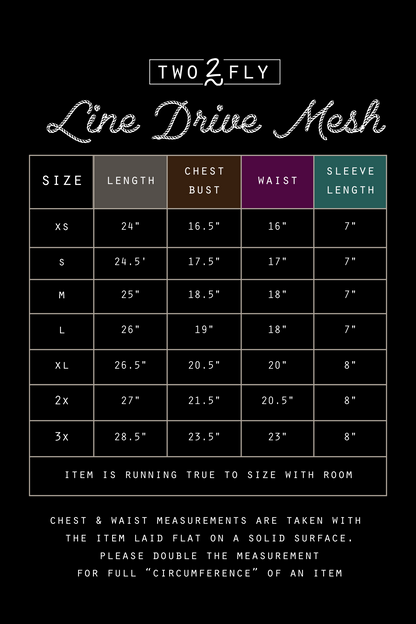 LINE DRIVE MESH [2X-3X ONLY]